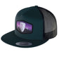 Wilderness Mesh Patch Mesh Trucker Flat Bill Snapback Hat - Patch Cap - DGA Factory Store