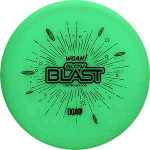Woah! Glow Blast - Putt and Approach Disc - DGA Factory Store
