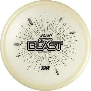 Woah! Glow Blast - Putt and Approach Disc - DGA Factory Store