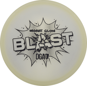 Woah! Glow Blast - Putt and Approach Disc - DGA Factory Store
