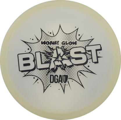 Woah! Glow Blast - Putt and Approach Disc - DGA Factory Store